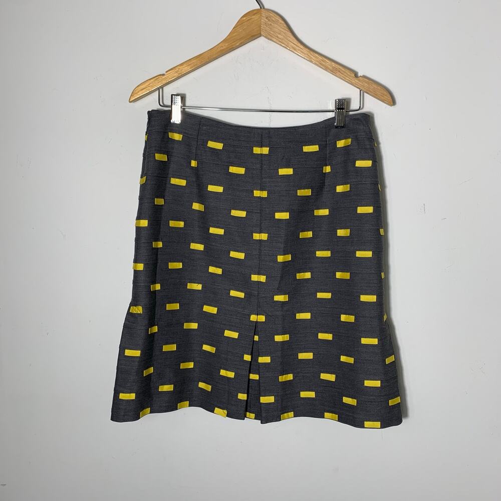 Womens Per Se Skirt Gray Size 8 EUC!